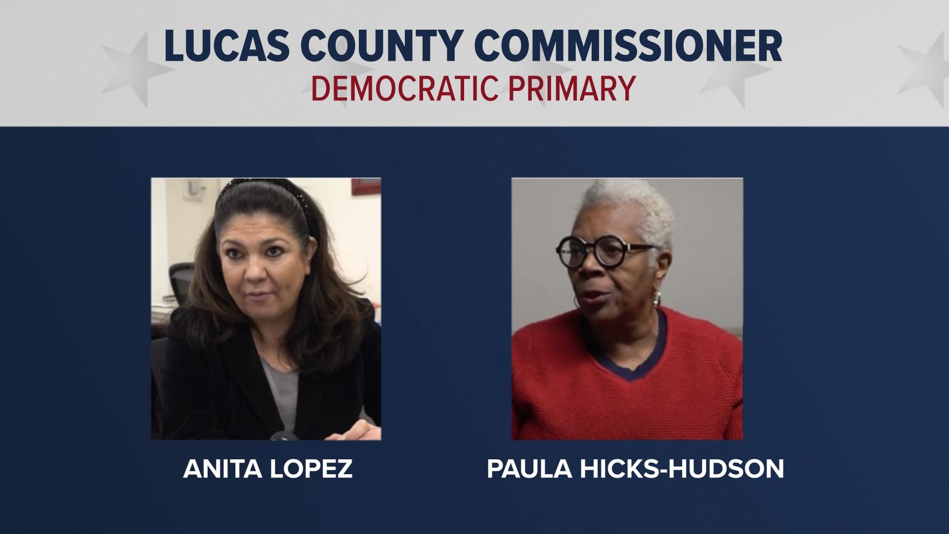 The two candidates for Lucas County Commissioner both talked about the environment and public safety, but one topic that both had as a main priority is job creation.