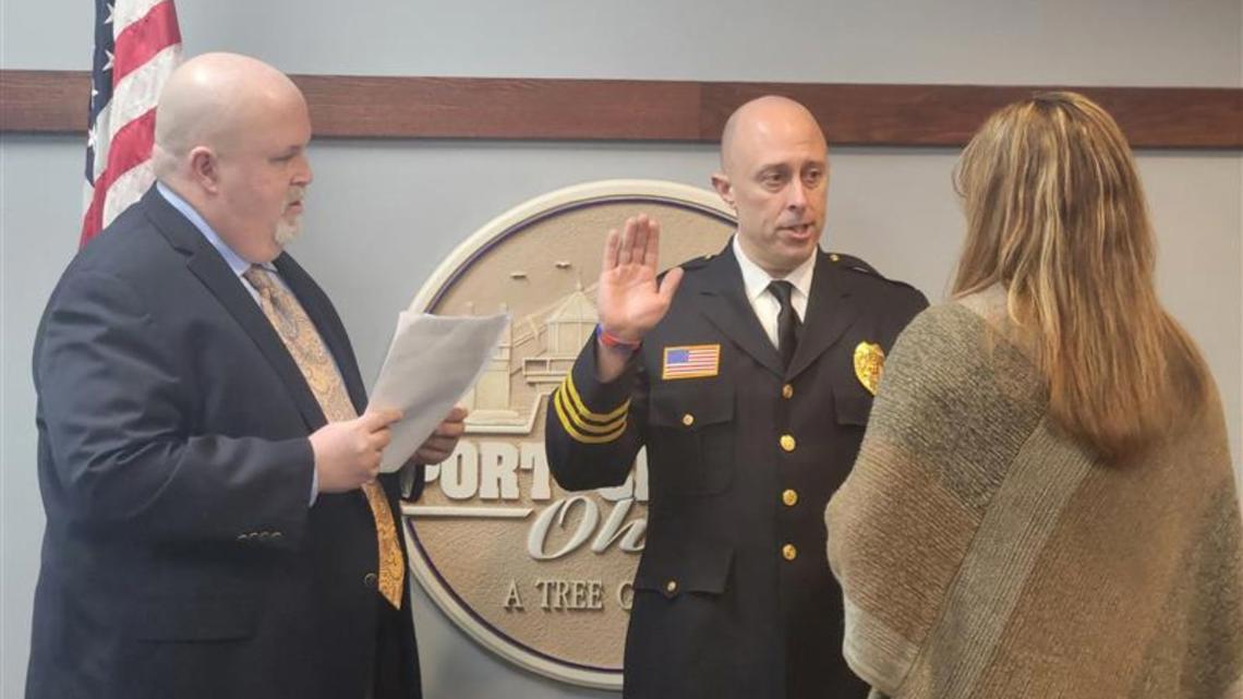 Port Clinton swears in new fire chief during ceremony | wtol.com