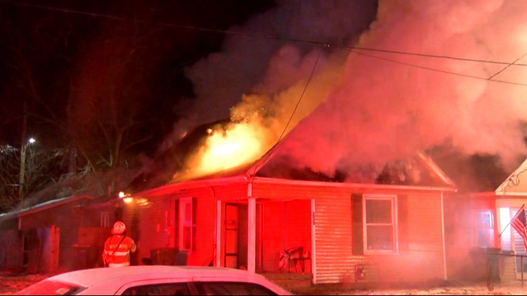 A Rossford home is a total loss after a fire overnight