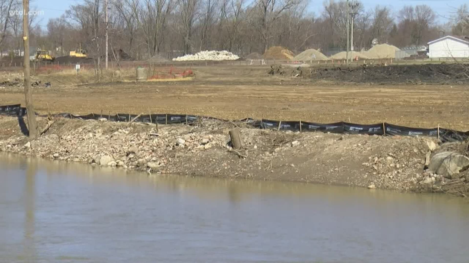 The Maumee Watershed Conservancy District began moving forward with the basin project since December