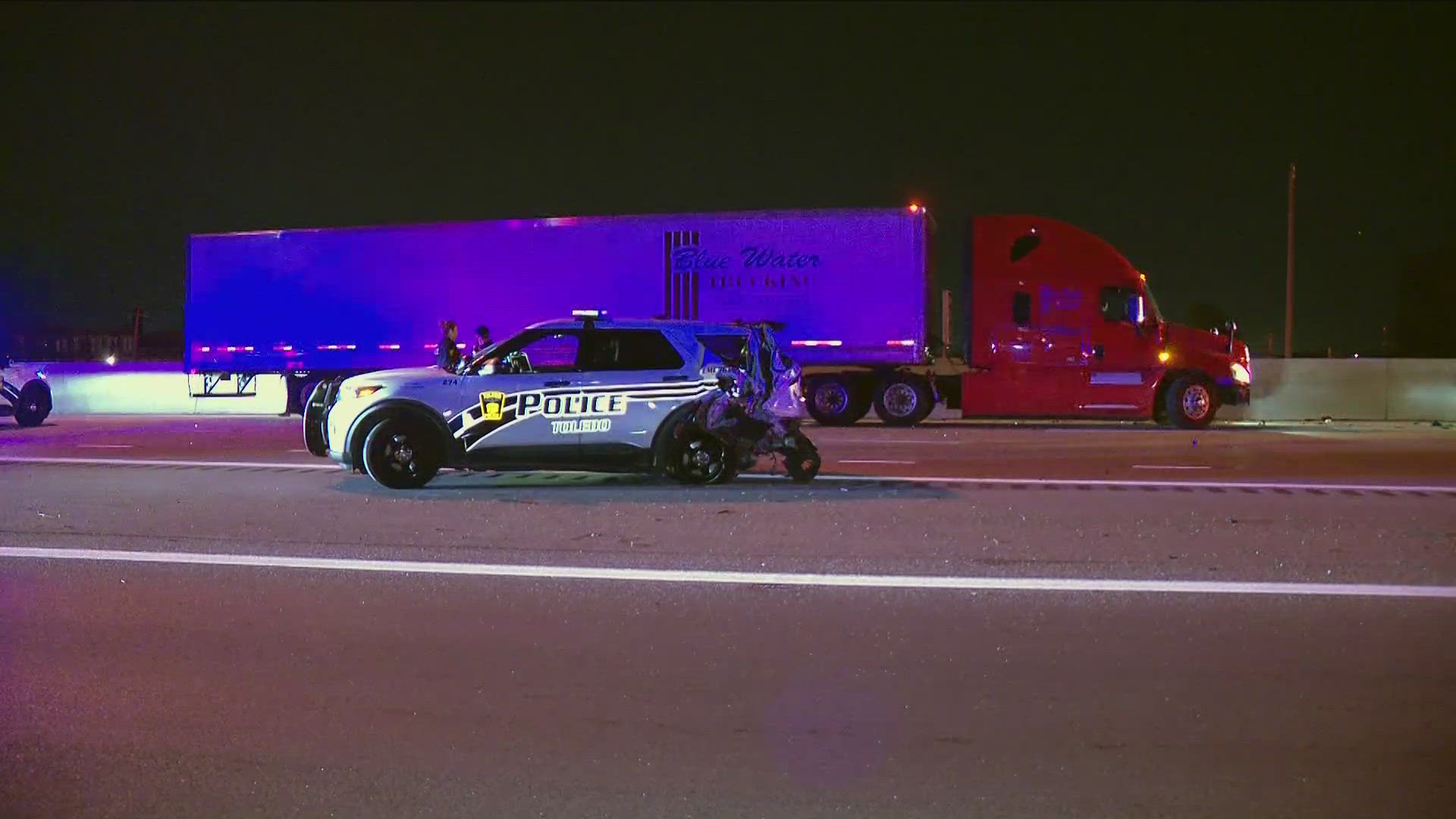 Suspected drunk driver hits TPD cruiser on I-75 | wtol.com