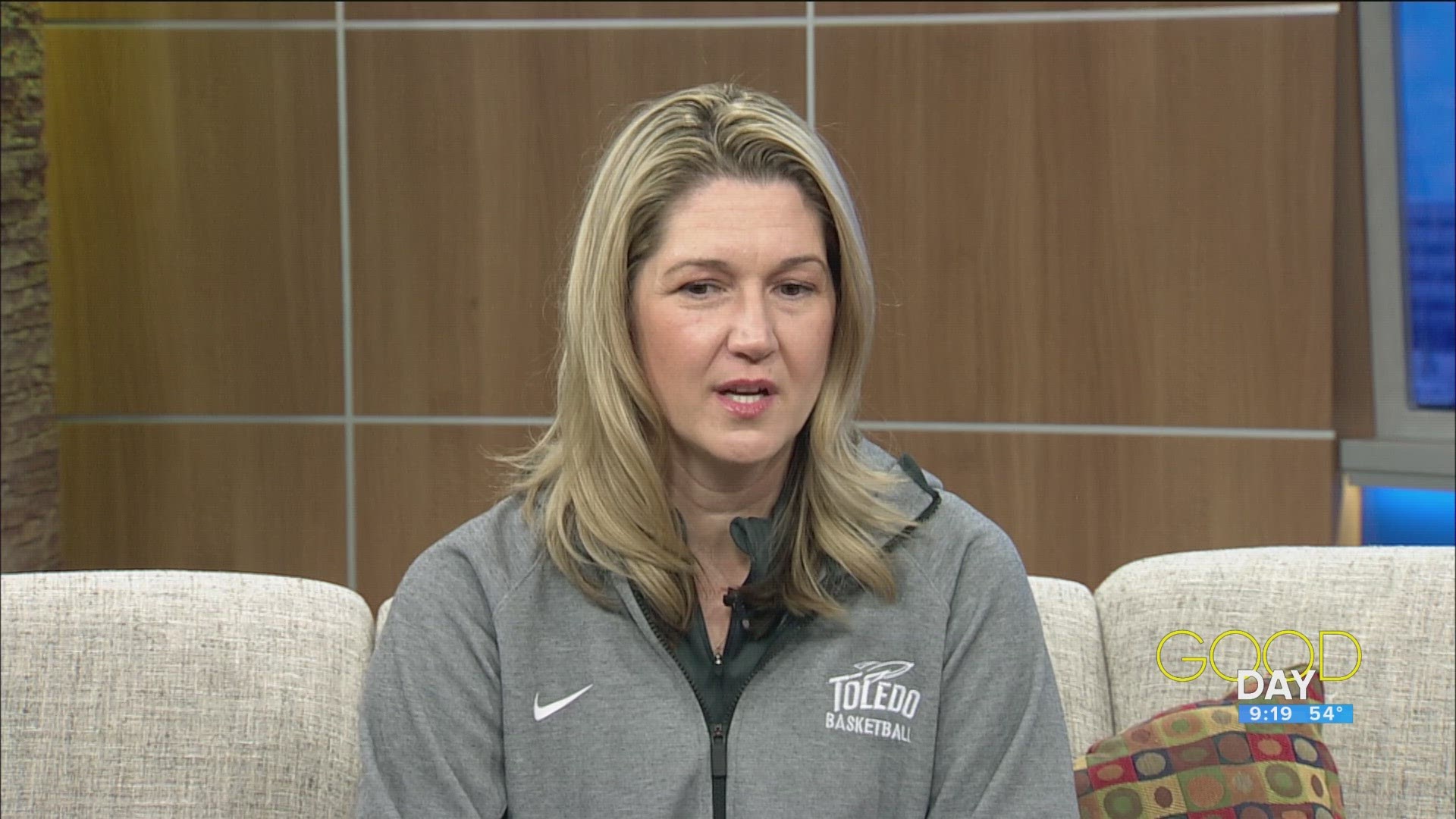 Ginny Boggess talks her new position as UToledo's next women's basketball coach.