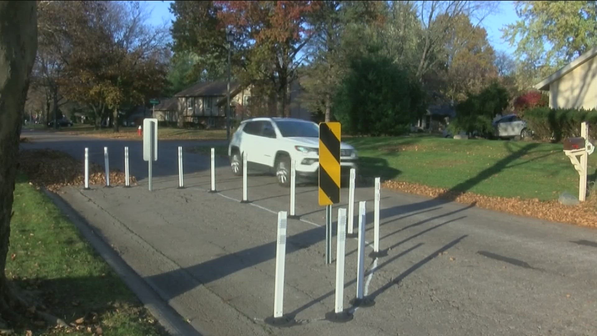 Last year, devices designed to slow traffic were added on Whitechapel Road. But then neighbors said the solution created more problems.