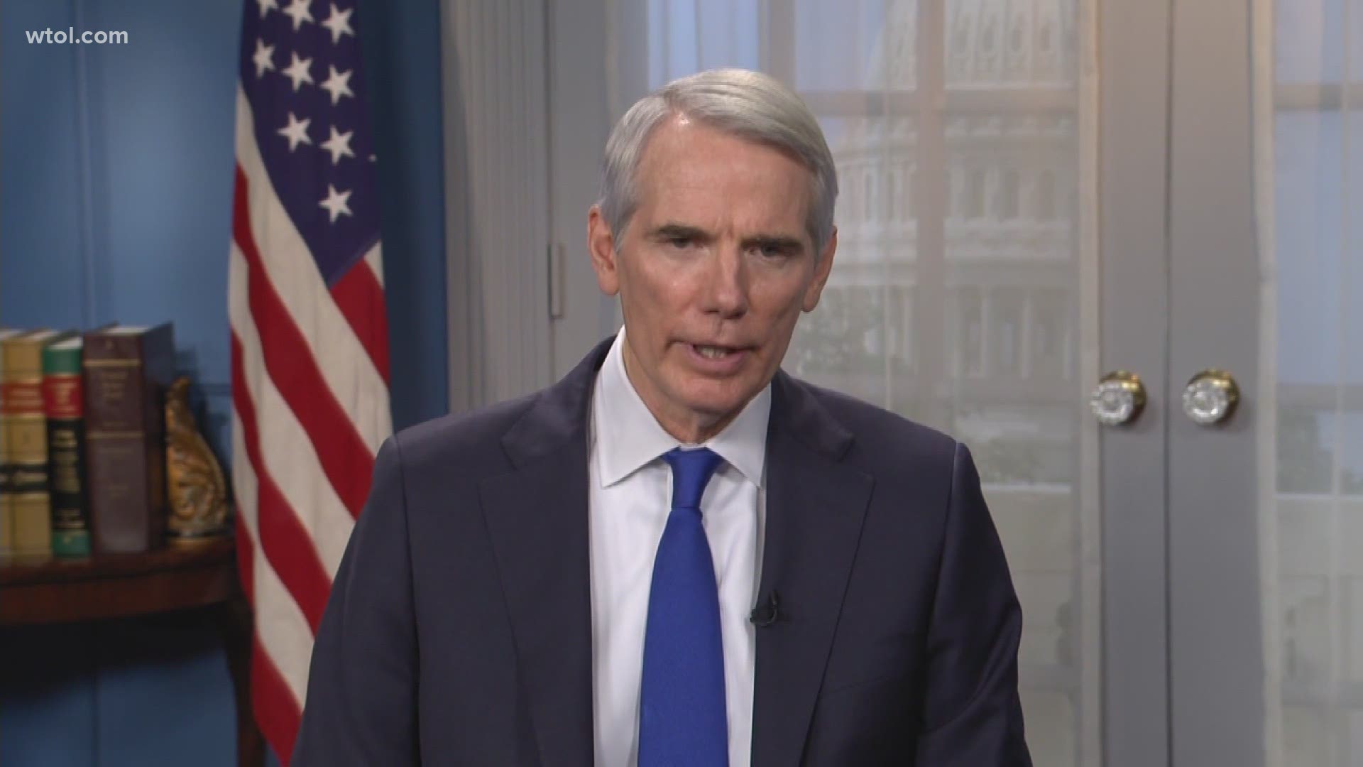 Sen. Rob Portman, R-Ohio, talks about the impeachment and announcement of not running for reelection with Jerry Anderson.