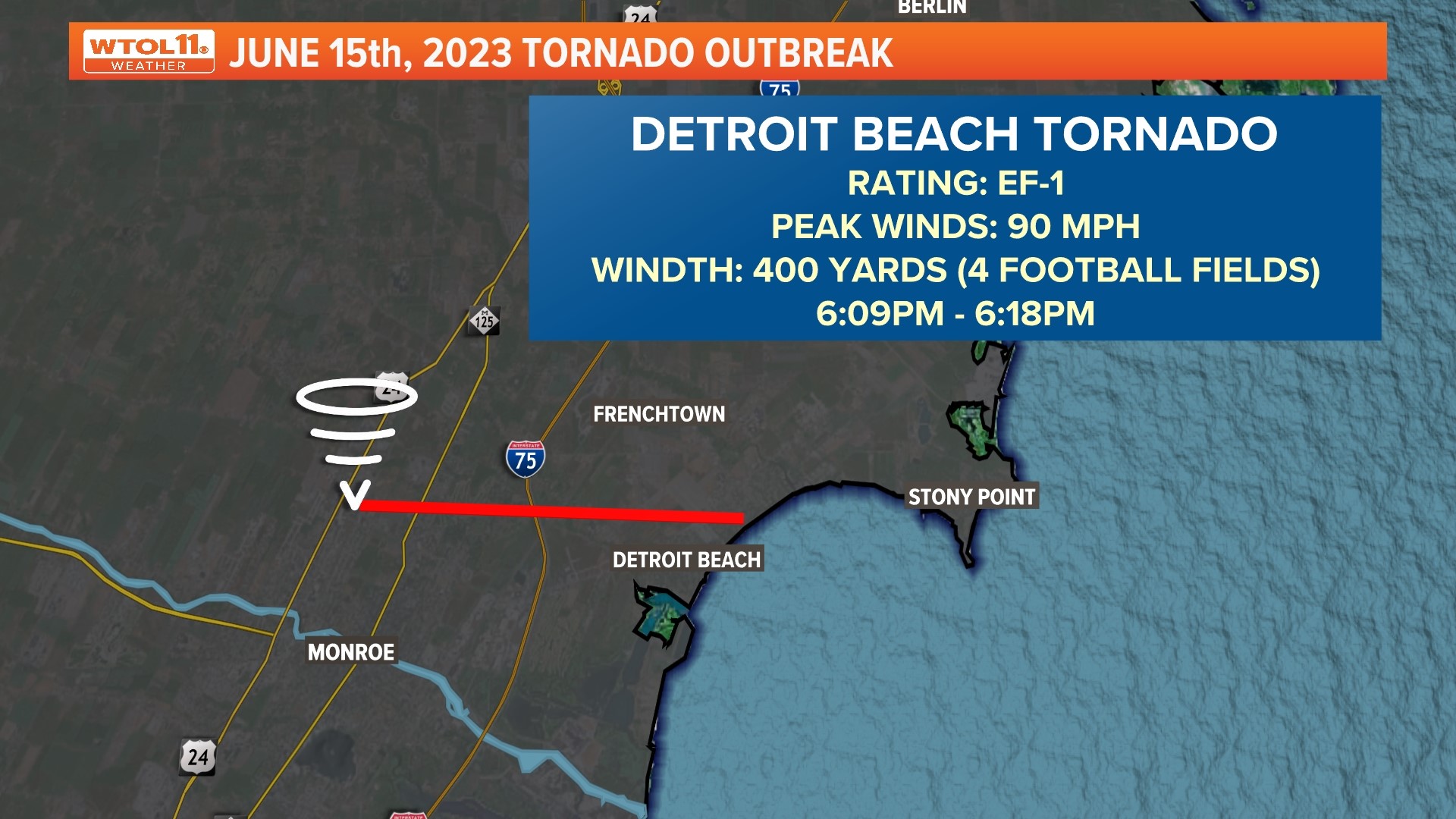 An In-depth Look At The Paths Of All 9 Tornadoes That Touched Down In ...