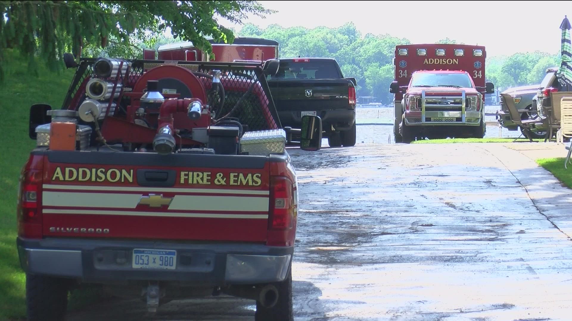 Just after 5 p.m. Monday, divers located the body of 39-year-old Thomas Oleary in Devils Lake, according to the Lenawee County Sheriff's Office.