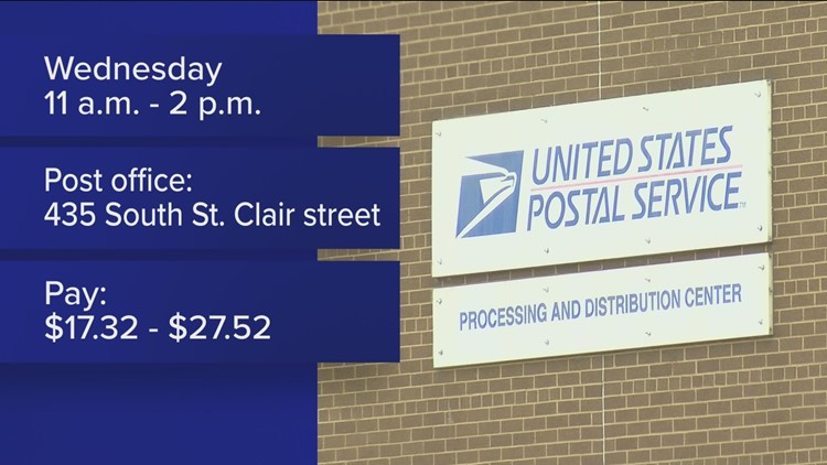 Now hiring: USPS Toledo looking to fill immediate openings, holding job application workshop Wednesday