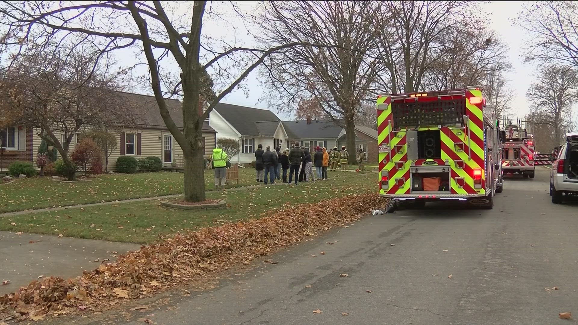 Maumee Fire Department said that no one was home at the time of the fire, but the home did sustain extensive damage.