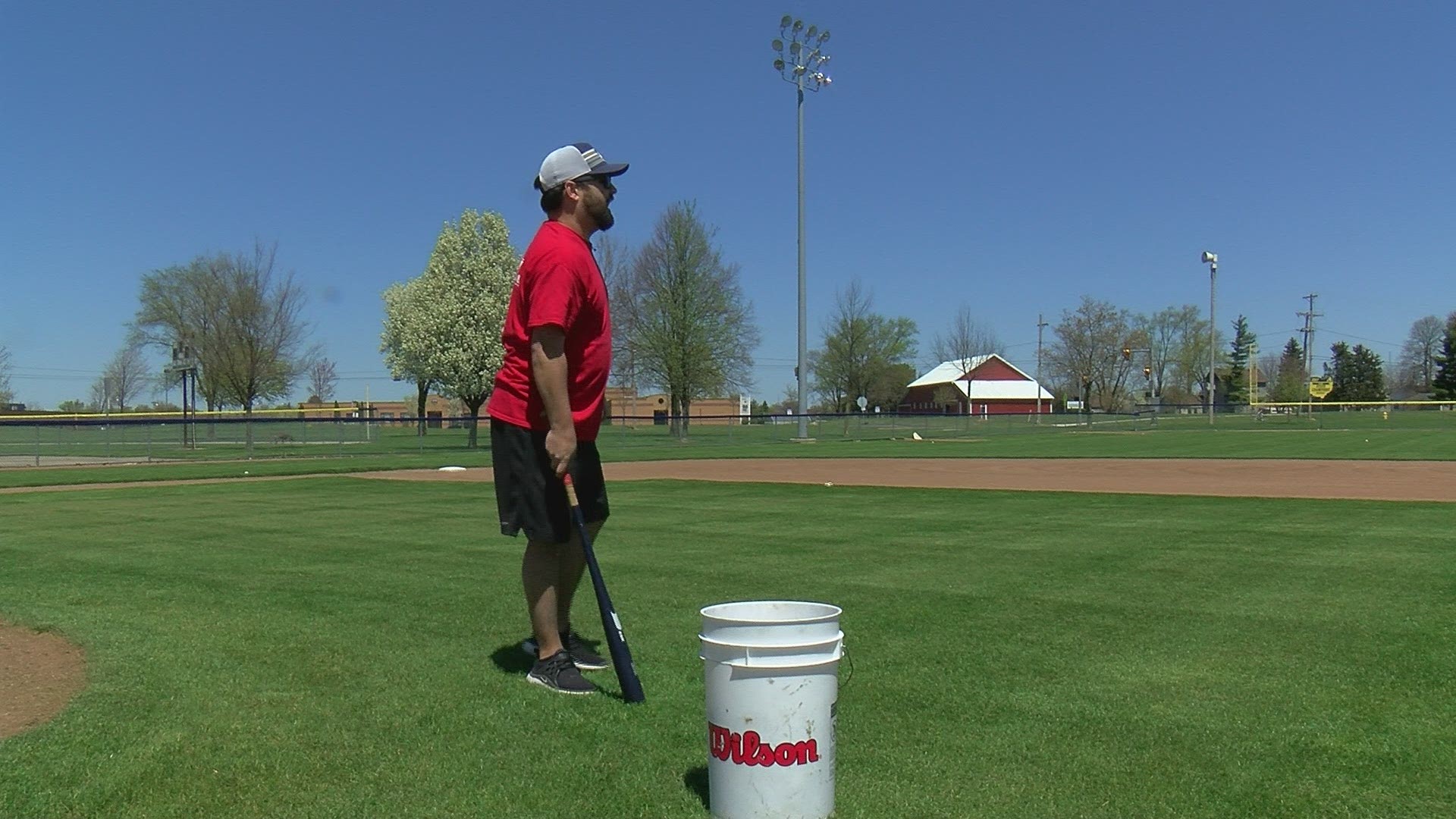 The Archbold athlete talks his Buckeye baseball future during a mic'd practice session with WTOL 11's Jordan Strack.