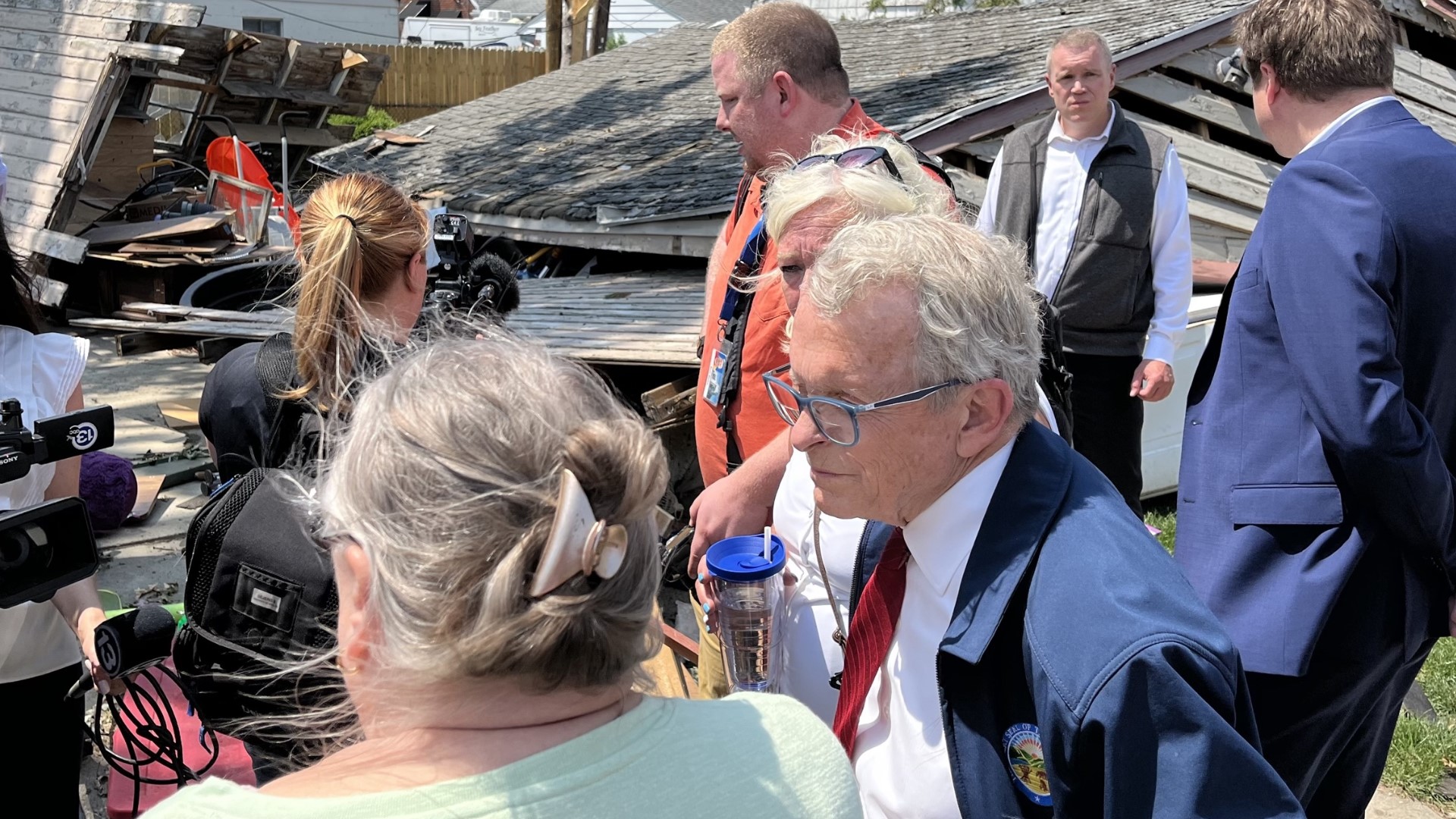 "I'm not saying anyone did anything wrong or did anything bad, but the weather service really owes us, I think, a really full explanation," DeWine said.