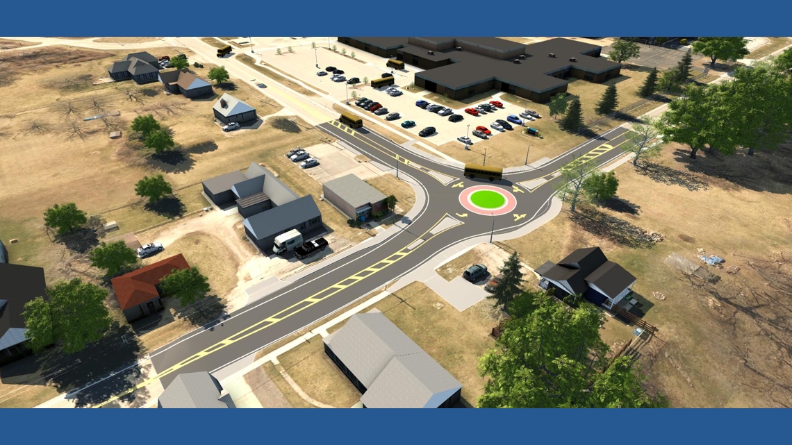 Roundabout planned near Monclova Elementary set for summer construction