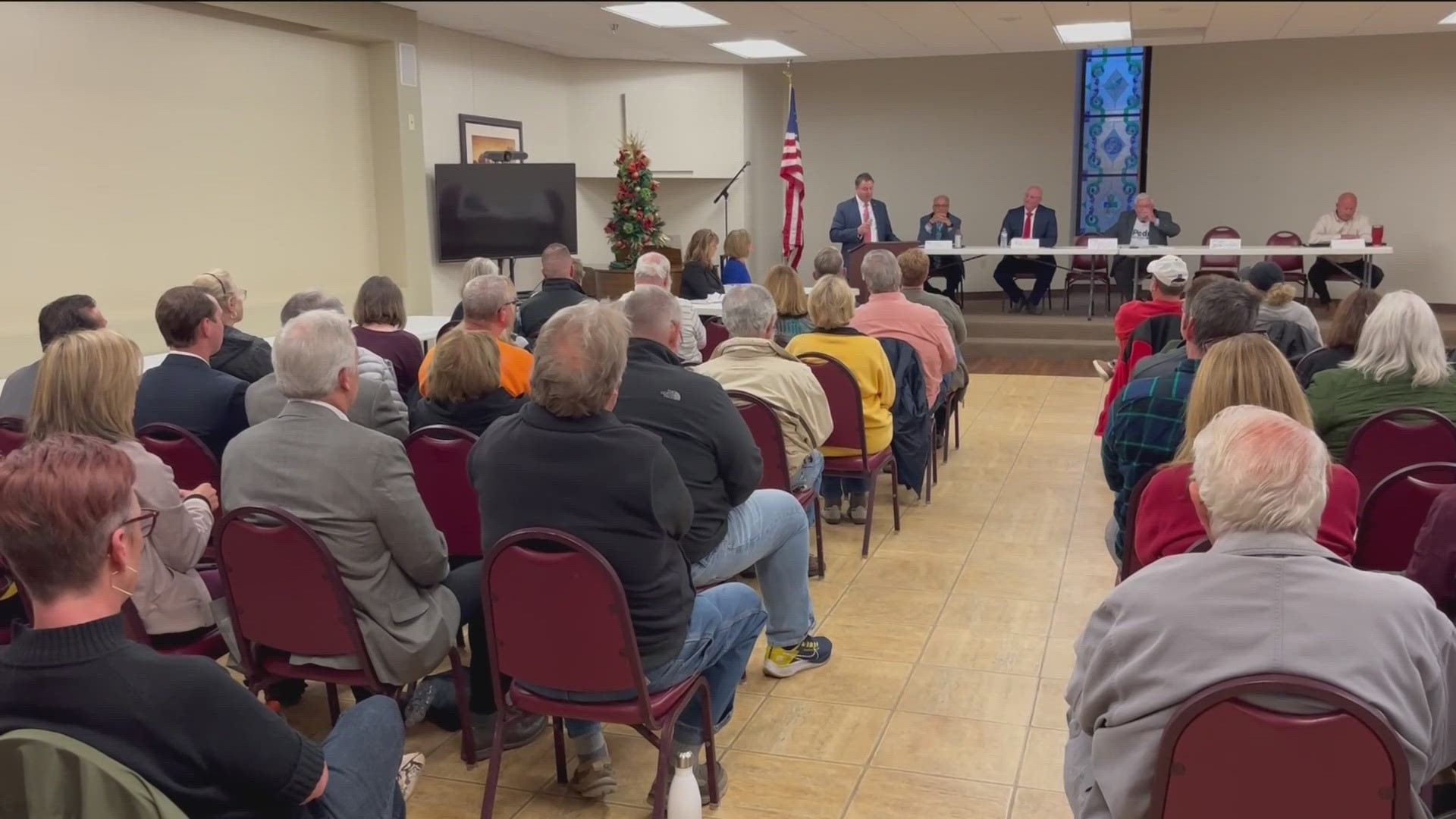 Candidates for mayor and city council in Waterville held the forum to discuss issues and share ideas with voters ahead of election day.