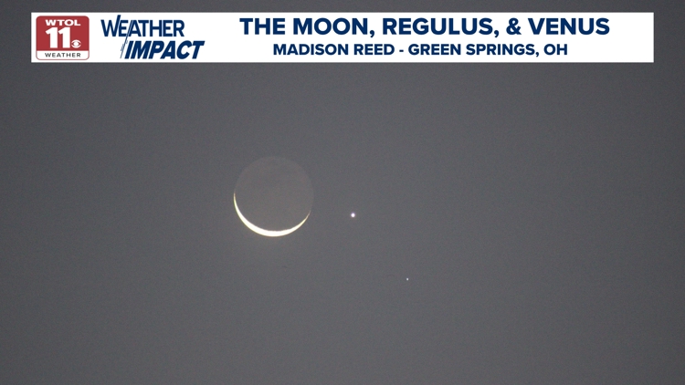 See Venus, Moon and Regulus Align Sept. 20 | wtol.com