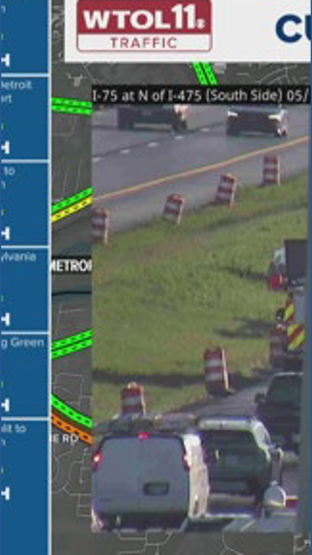 Crash reported on I-75 north, causing delays in Perrysburg | wtol.com