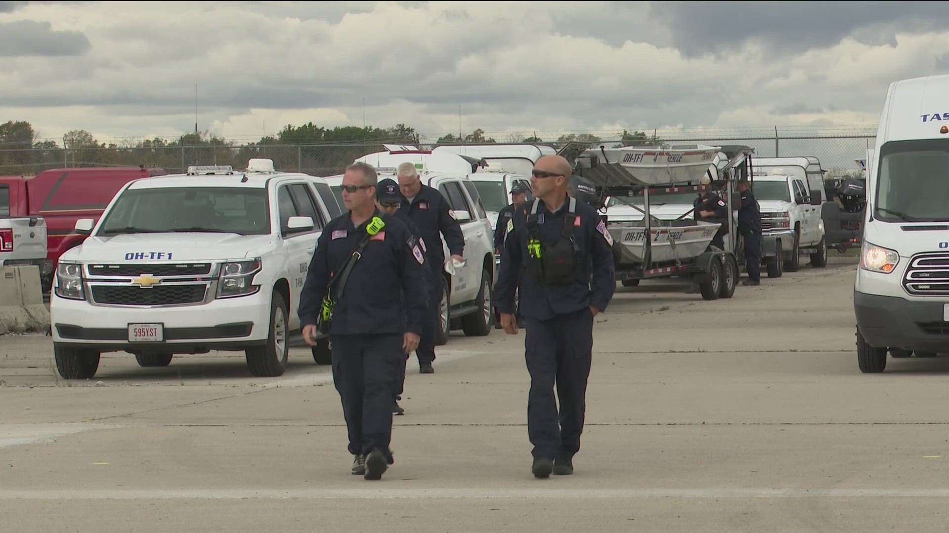 Group members returned to Dayton on Monday, after being deployed to help recover from the aftermath of hurricanes Helene and Milton.