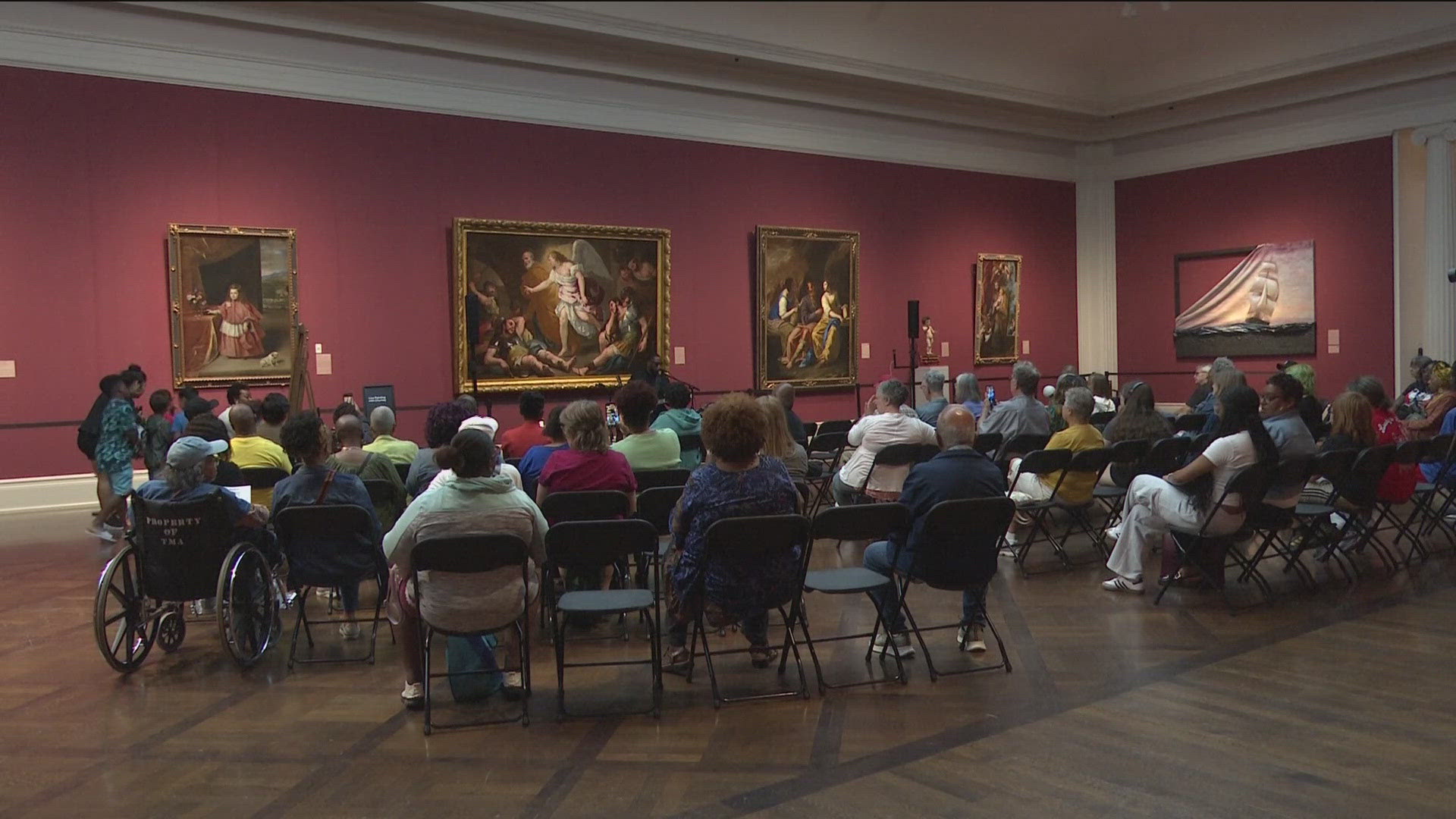 The museum took today's celebration to reflect, bring together the community and explore the creativity of those attending.
