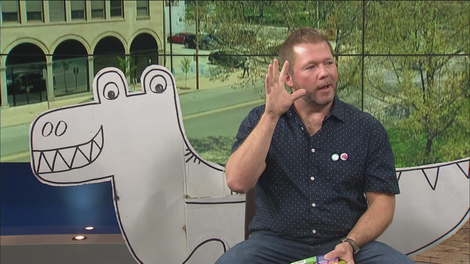 Local children's book illustrator and writer Merrill Rainey joins WTOL 11 to show just how imaginative and creative books can be for kids!