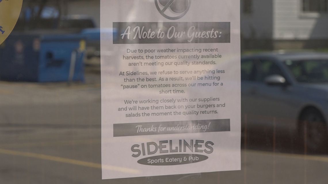 Toledo-area restaurant chain removes tomatoes over quality issues
