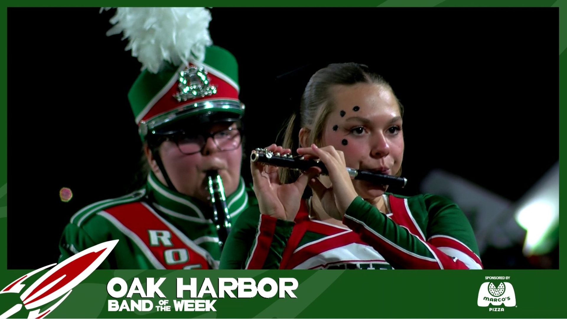 The Oak Harbor marching band was WTOL 11's eighth Band of the Week on Oct. 11, 2024.