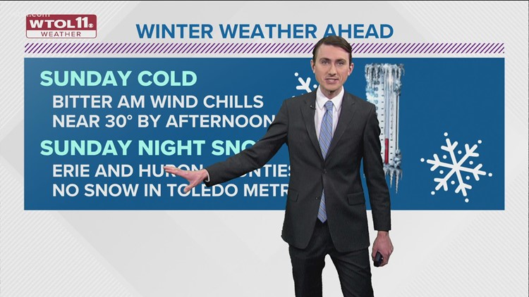 Cold tonight but temperatures will rebound on Sunday | WTOL 11 Weather