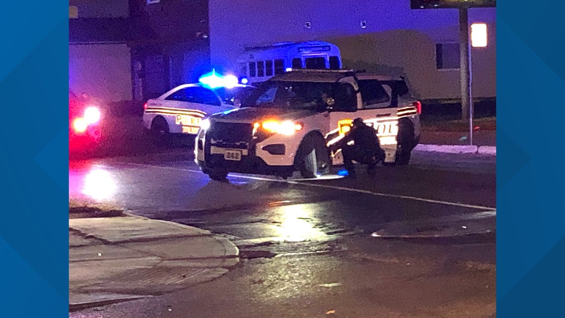 TPD officers unharmed after car runs red light, crashes into police ...