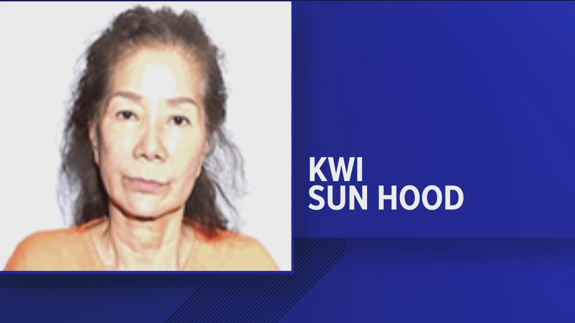 Kwi Sun Hood was arrested in September. Police say she admitted to managing a brothel when they raided a massage parlor.