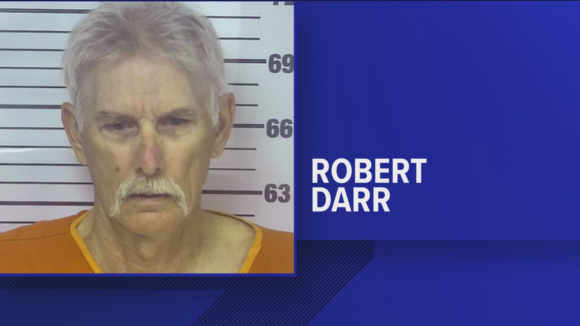 Robert Darr was arrested Wednesday and is accused of sexually touching a child.