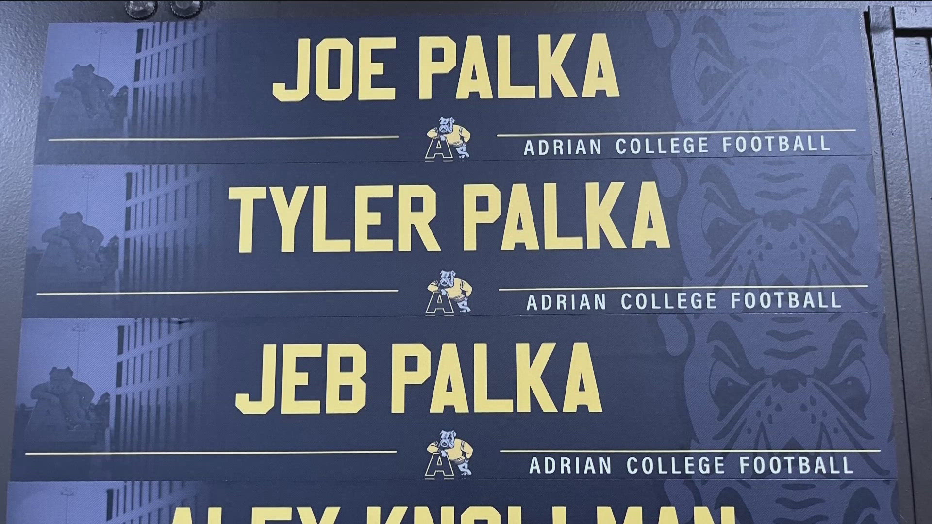 Joe Palka has been a fixture on local high school gridiron for decades. Now, he and sons Tyler and Jeb are coaching at a higher level for Adrian Bulldogs football.