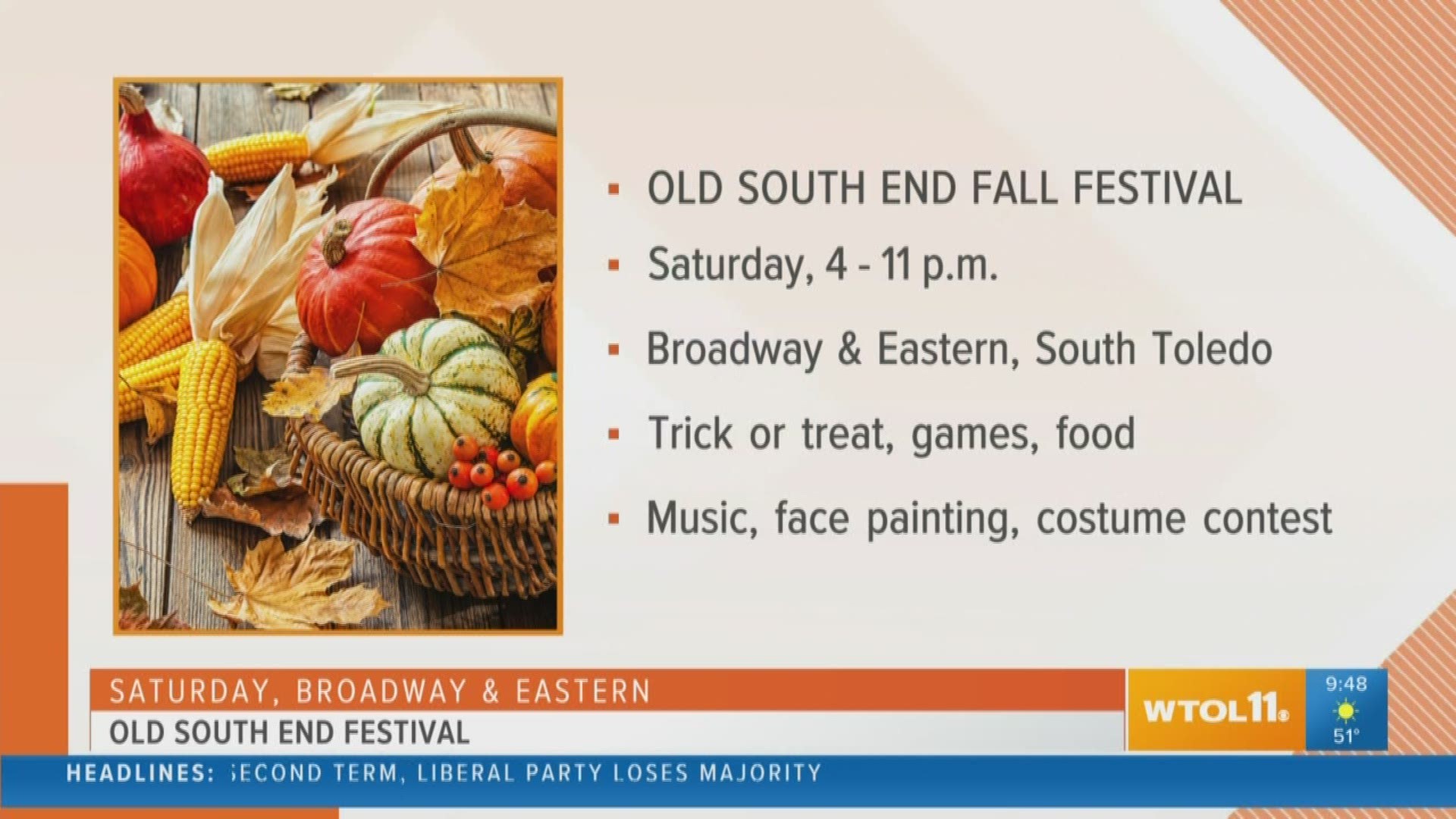 This is a big October weekend for Toledo - it's the Old South End Fall Festival!