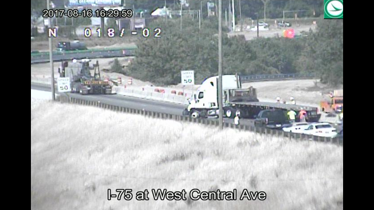 Jackknifed Semi-truck Closes Part Of NB I-75 Near I-475 Split | Wtol.com