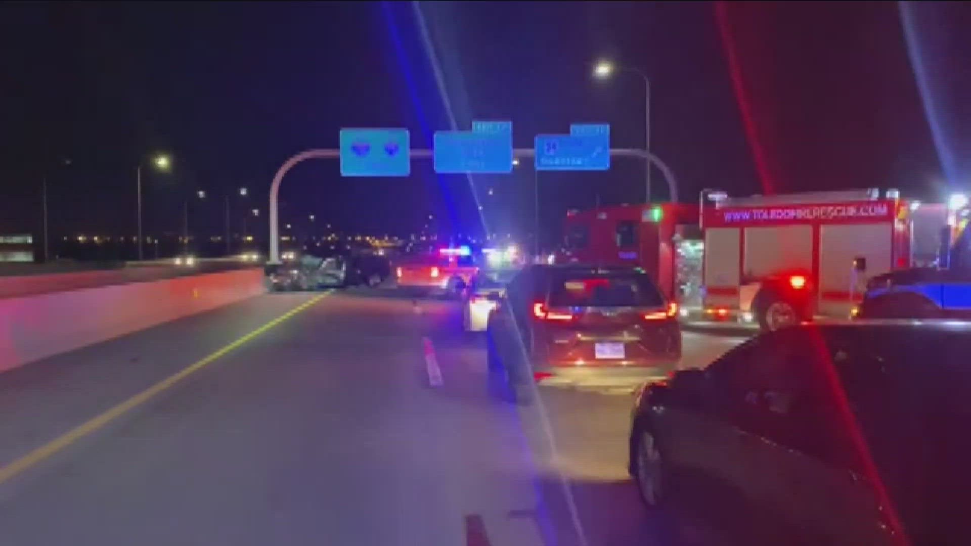 TPD originally reported that a 24-year-old was driving the wrong way, but after further investigation, they determined another driver was going the wrong direction.