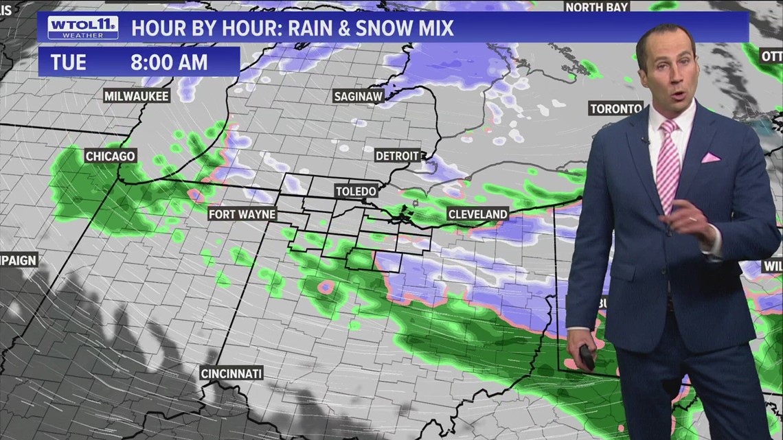 Cold start to May continues with rainy, windy Tuesday | WTOL 11 Weather ...