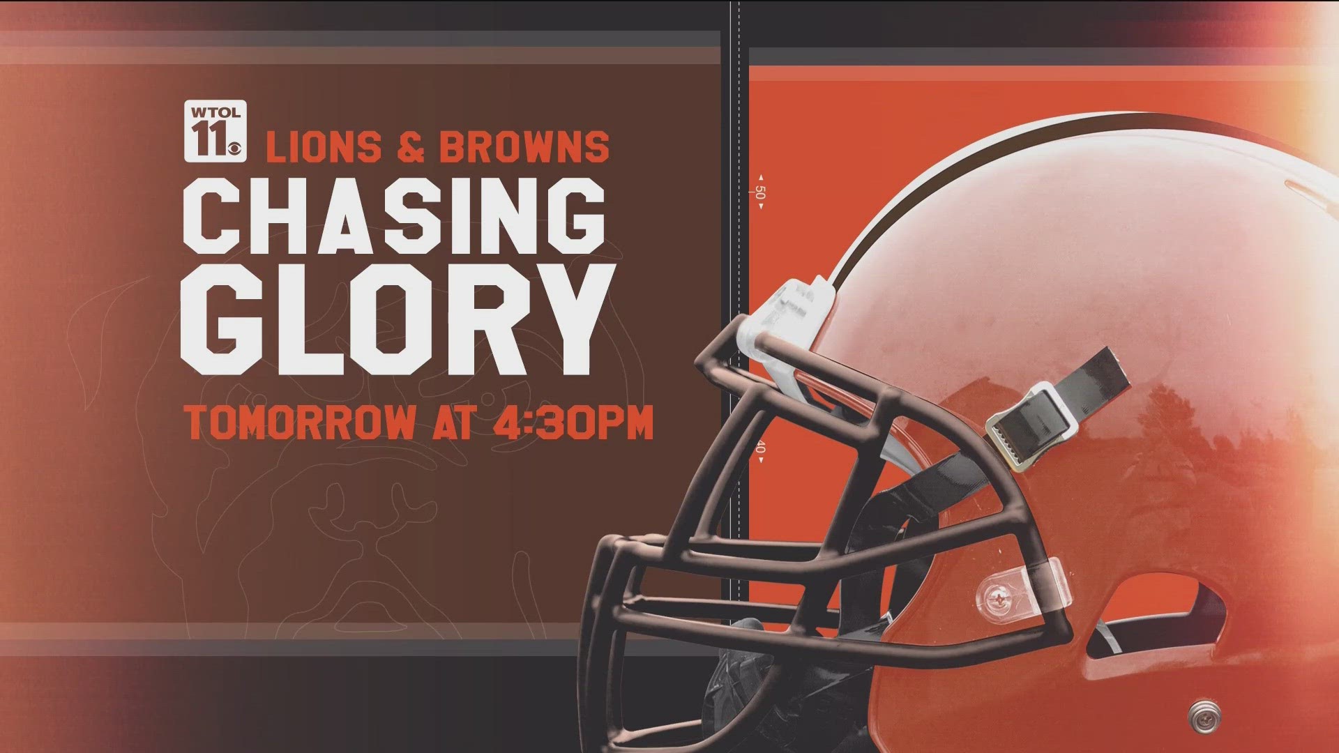 Join WTOL 11 LIVE at 4:30 p.m. Friday for a special about the Browns and Lions in the NFL post season