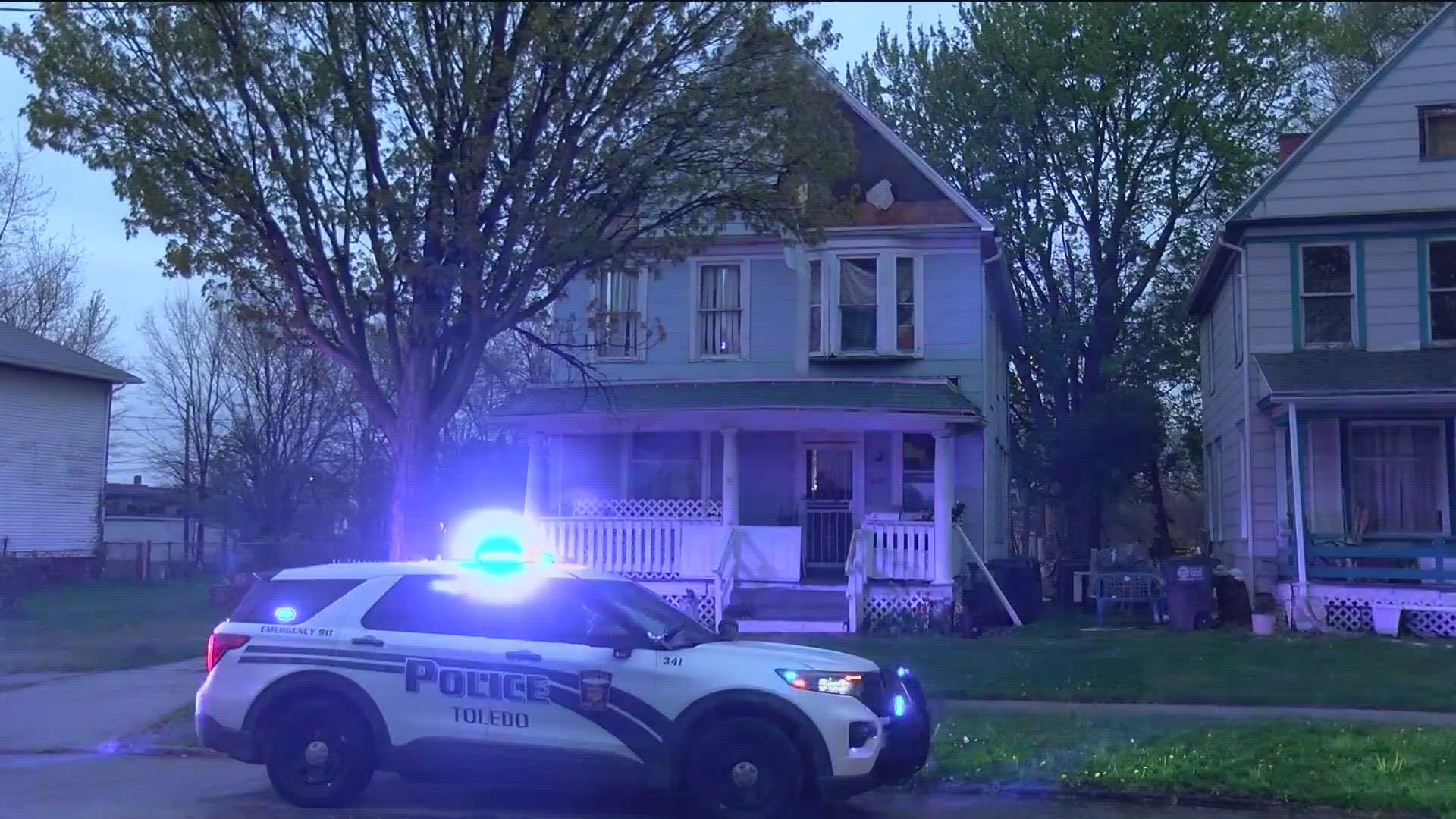 Toledo police say they found a man in his late 30s on the 3100 block of Scottwood Ave. around 7:30 p.m.