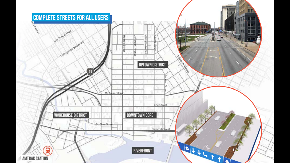 Plan to revamp downtown Toledo heads to City Council