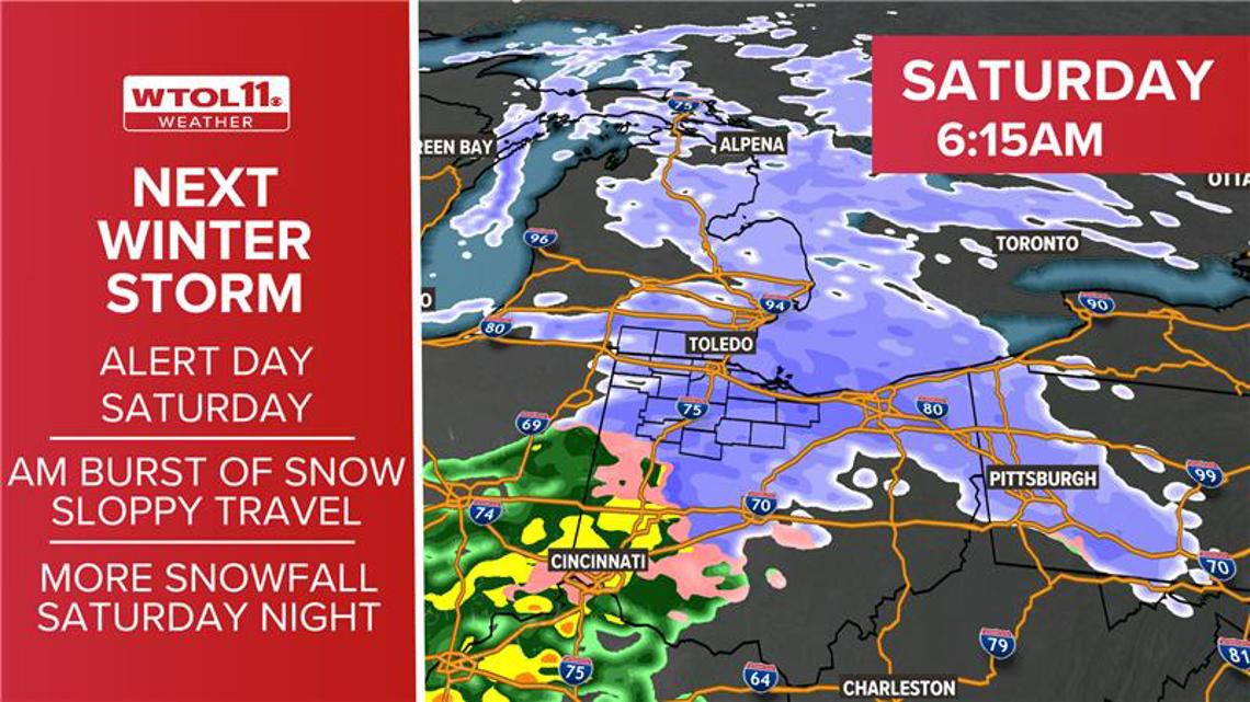 3 things to know about this weekend's winter storm | WTOL 11 Weather ...