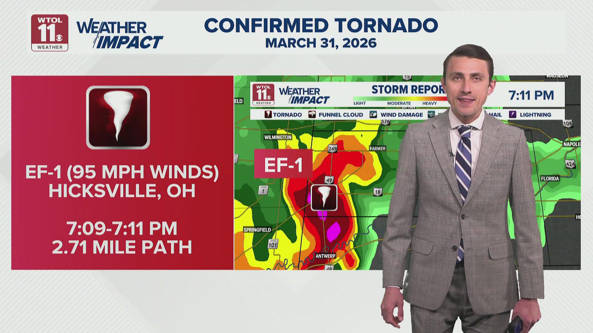NWS confirms tornado touched down in Defiance County Tuesday evening ...
