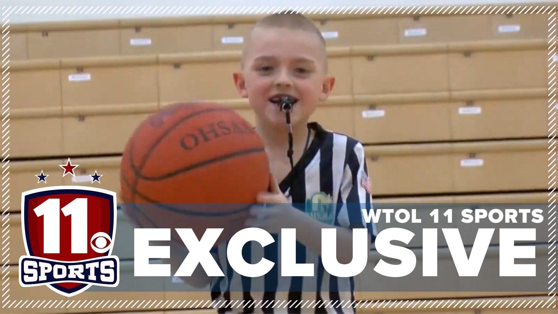 Brody Bergman comes from a family of basketball referees and is already following in their footsteps at six years old, honing his craft in Arlington, Ohio.