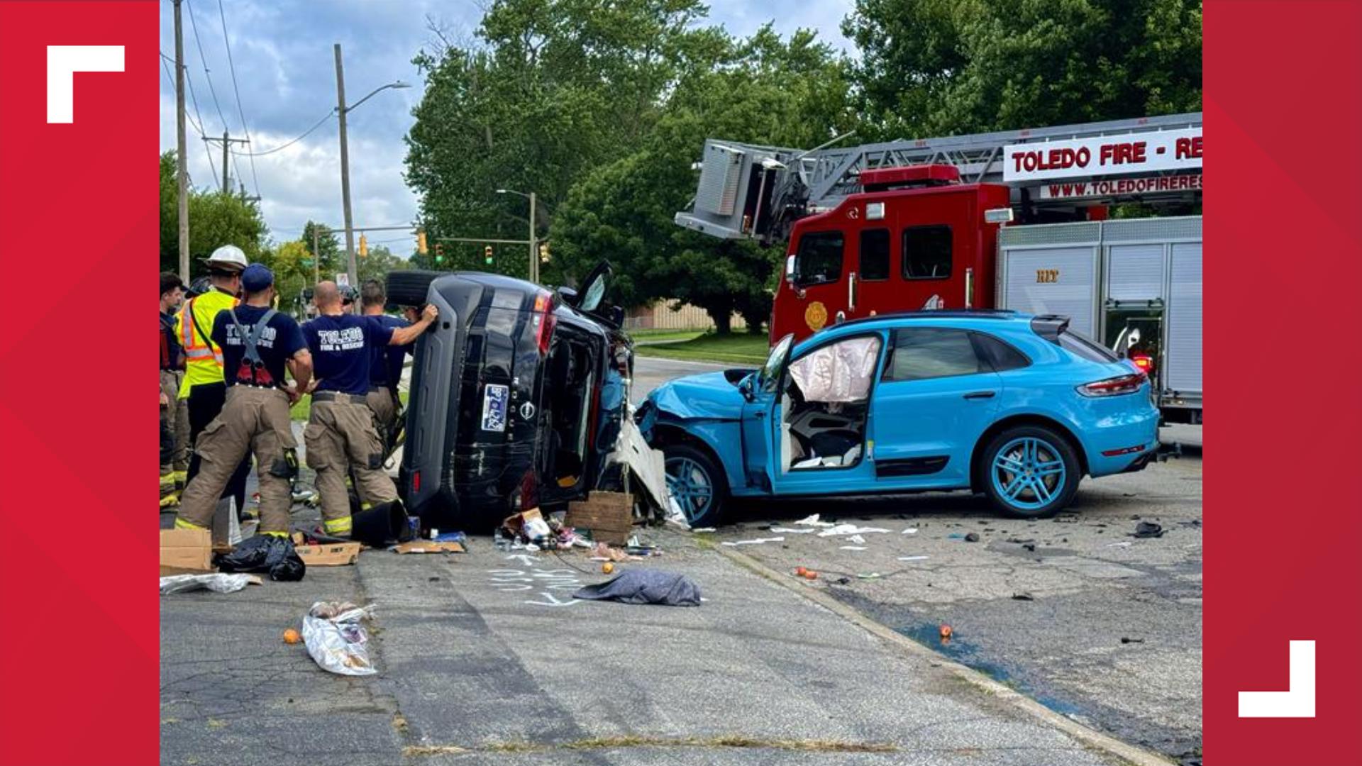Crash in west Toledo results in injuries | wtol.com