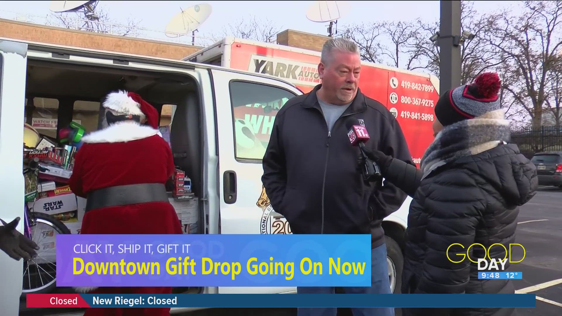 The donations continue! There's still time to drop off toys at WTOL 11. 