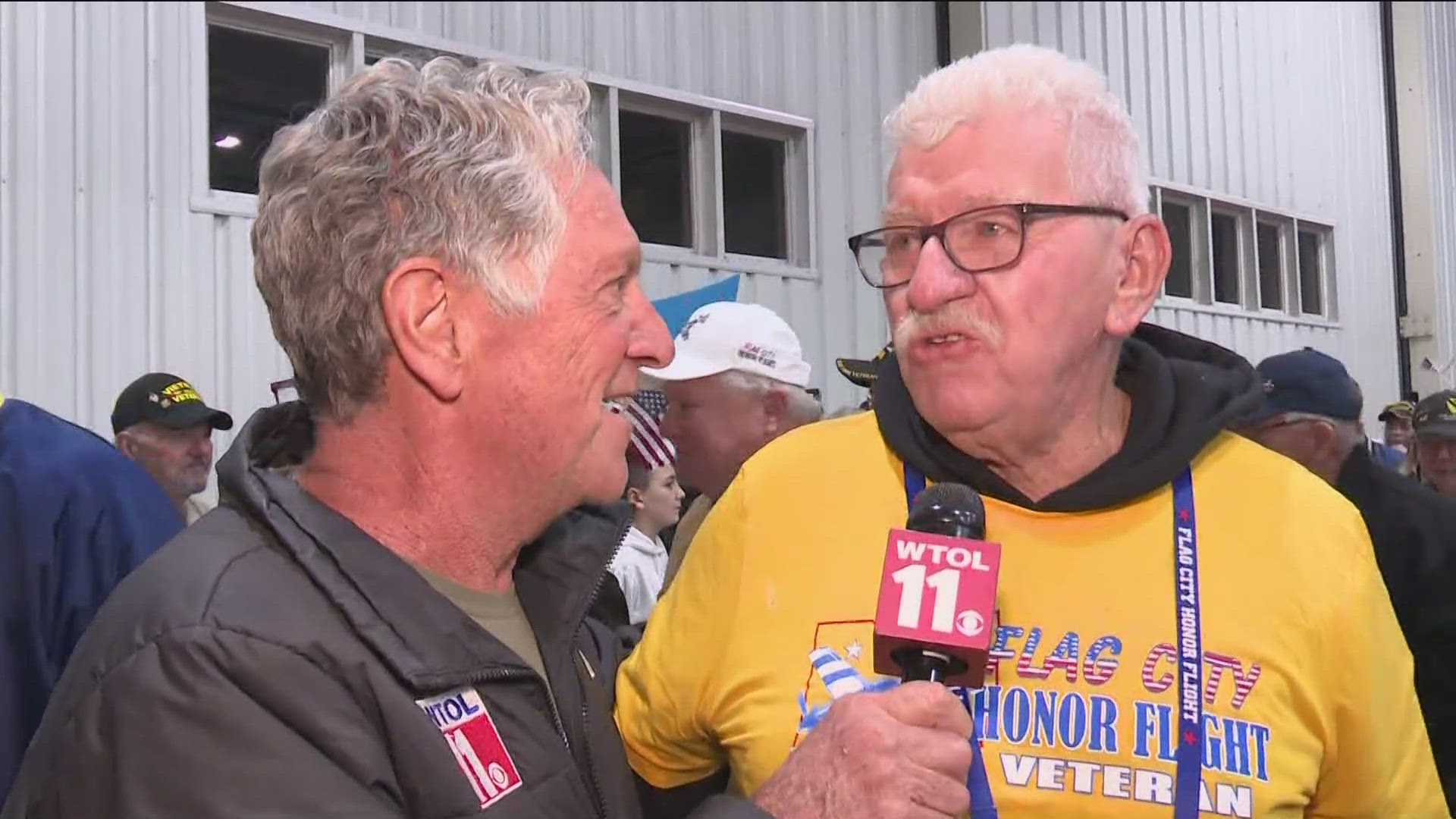 WTOL 11's Dan Cummins joined veterans on another trip to the nation's capital on Tuesday to see memorials built in their honor.