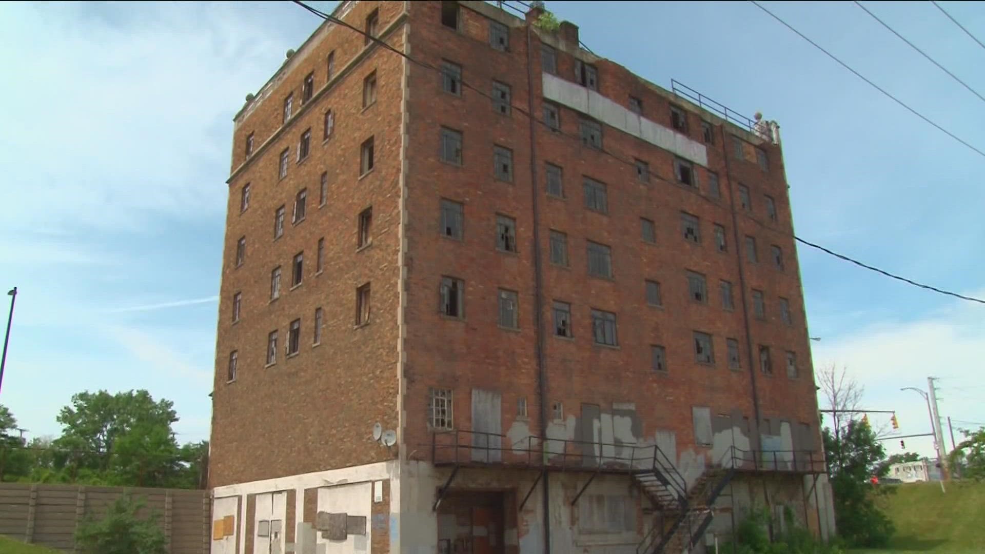City leaders called the Rosemary Apartments a "blighted building."