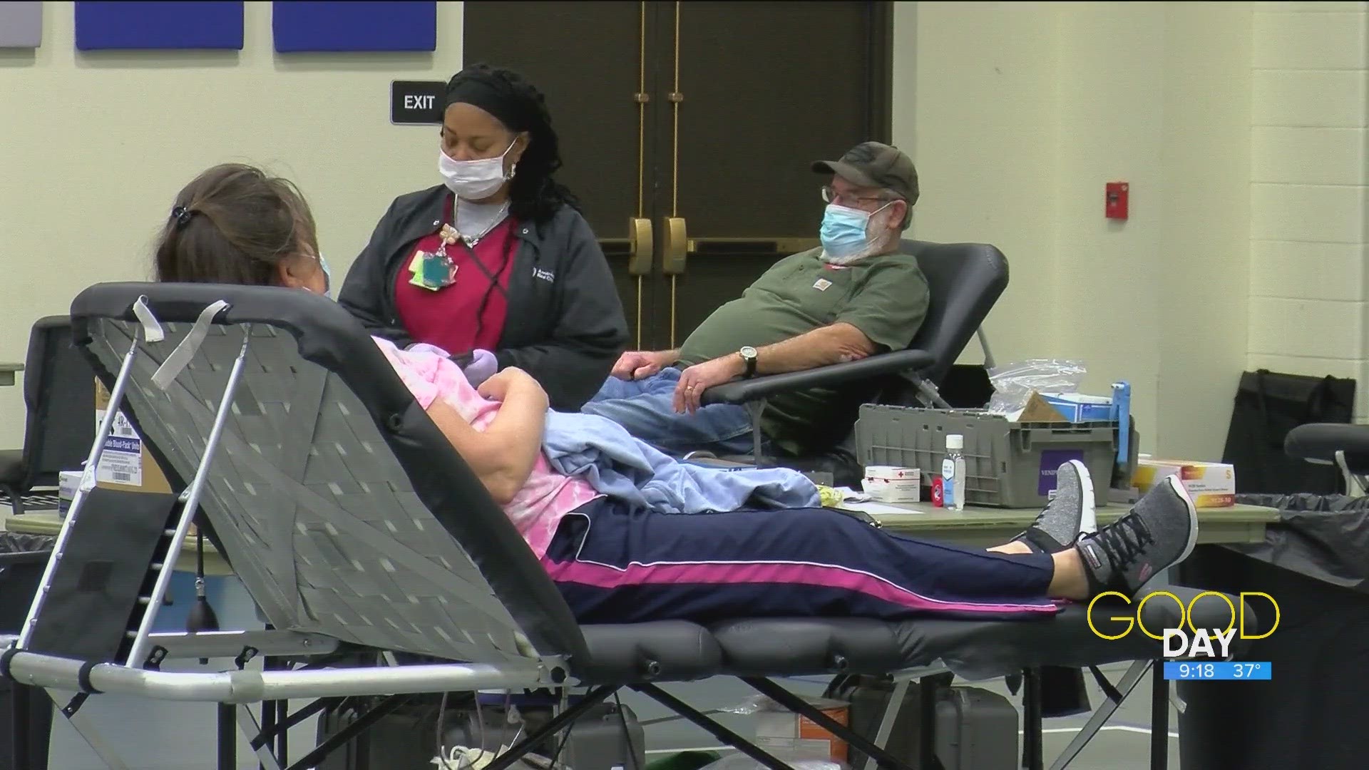WTOL 11 Anchor Tim Miller visits the #11Together blood drive in Maumee, where you can save lives with just an hour of your time.