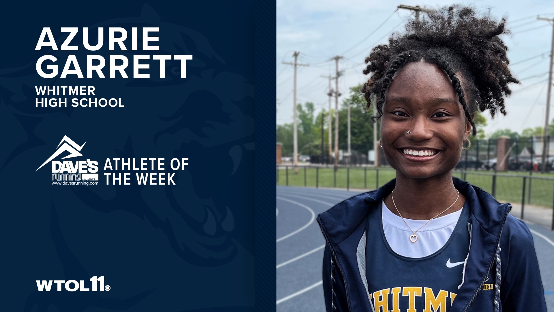 Azurie Garrett's athleticism has paved a path toward greatness, with the Whitmer Panthers capturing a league championship in the program's first year in the NLL.