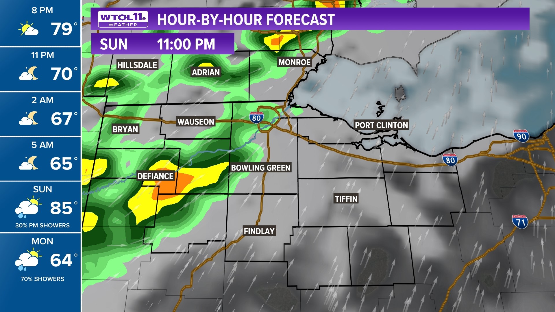 80s this weekend but below average temperatures later this week | WTOL ...