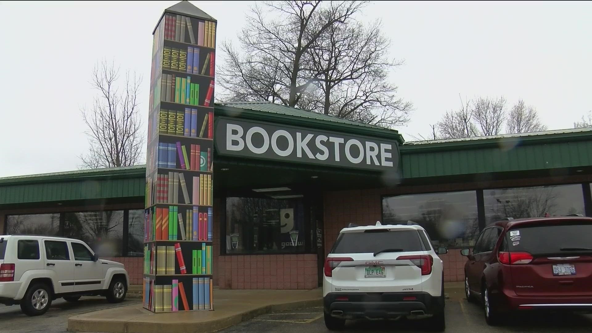 The Goodwill Bookstore also accepts donations of books and other goods. It's located at 8167 Lewis Ave. in Temperance, Michigan.
