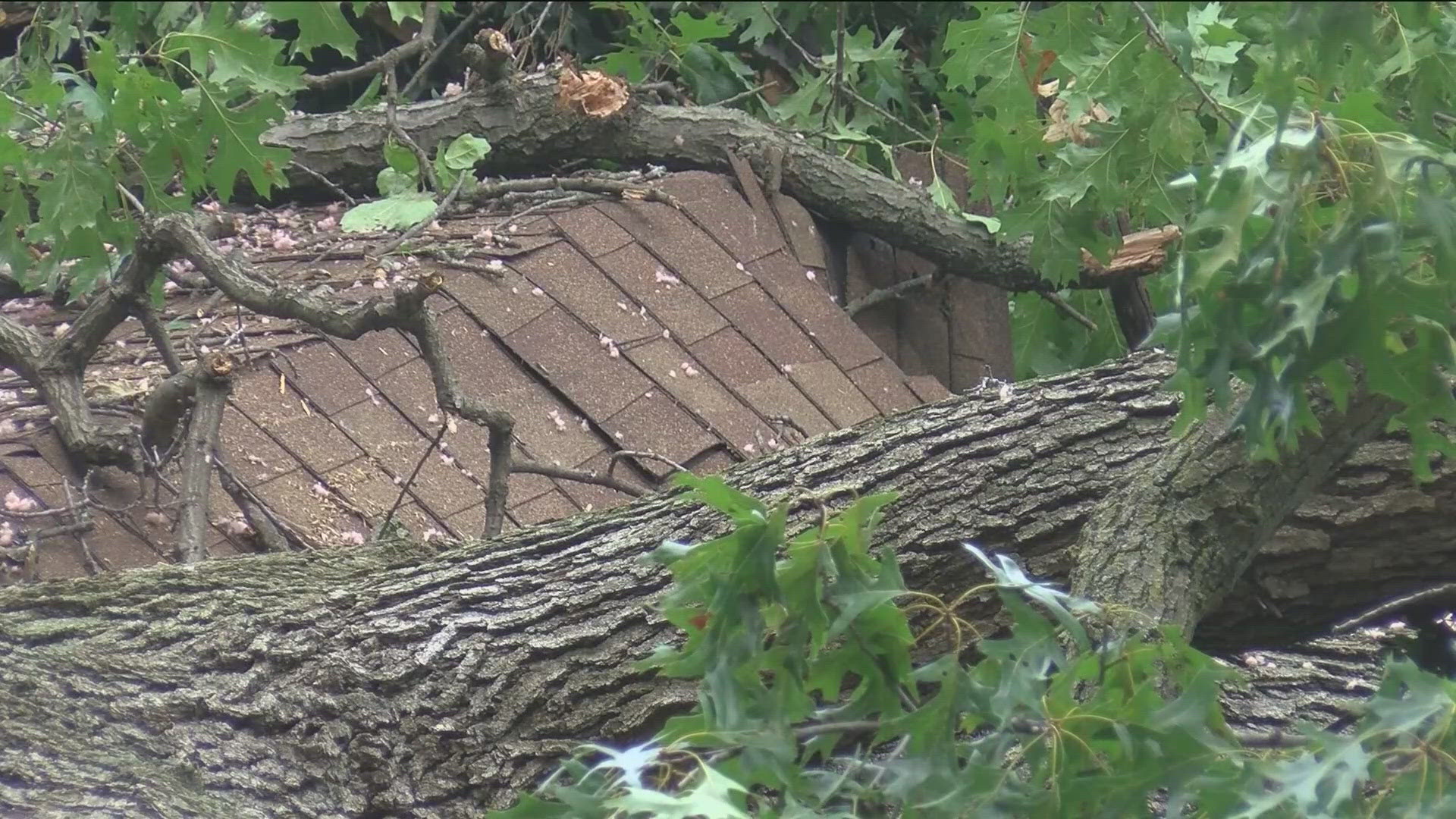 Toledo Fire and Rescue had to cut a hole in a wall in order to rescue one of the residents who was trapped in her apartment.