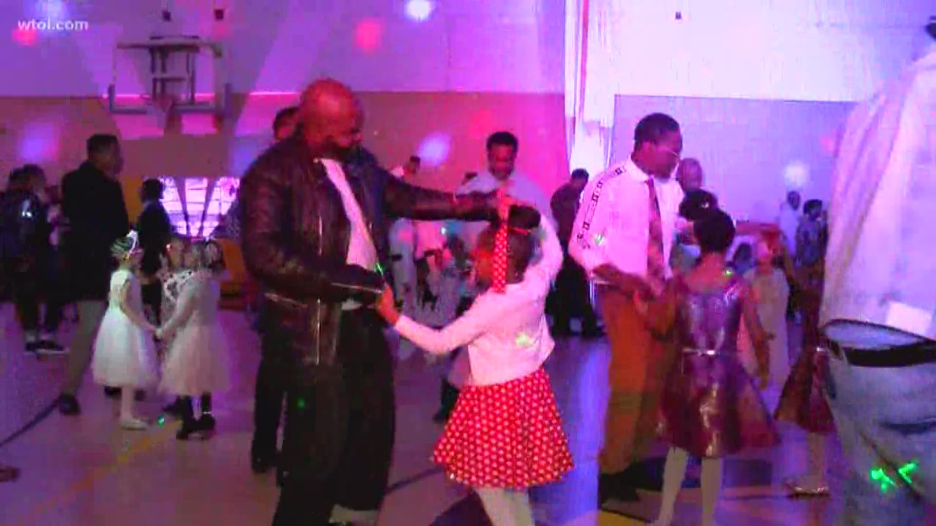 The annual Daddy-Daughter dance at the Ella P. Stewart Academy saw a 1950's theme.