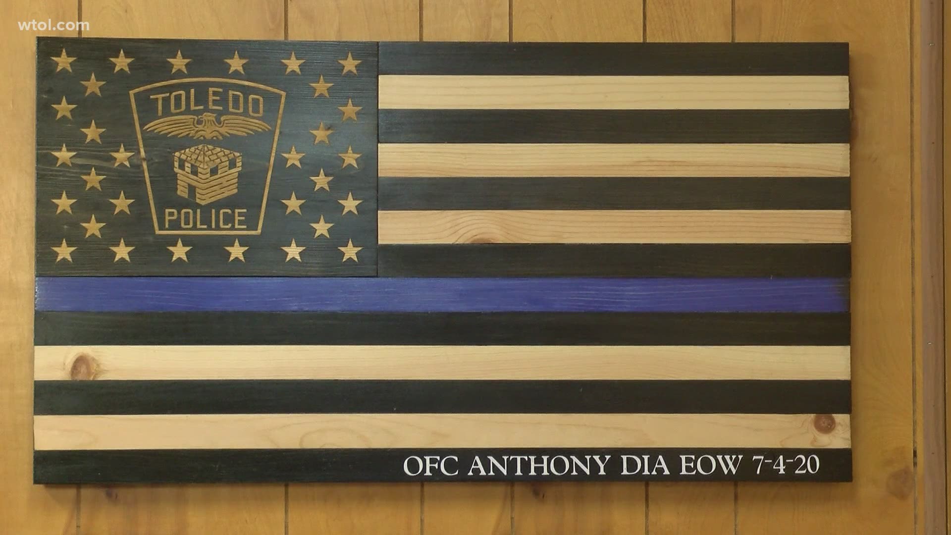 Just over 6 months ago, Officer Anthony Dia was shot and killed in the line of duty. On Monday, the department lost another officer, again gone too soon.