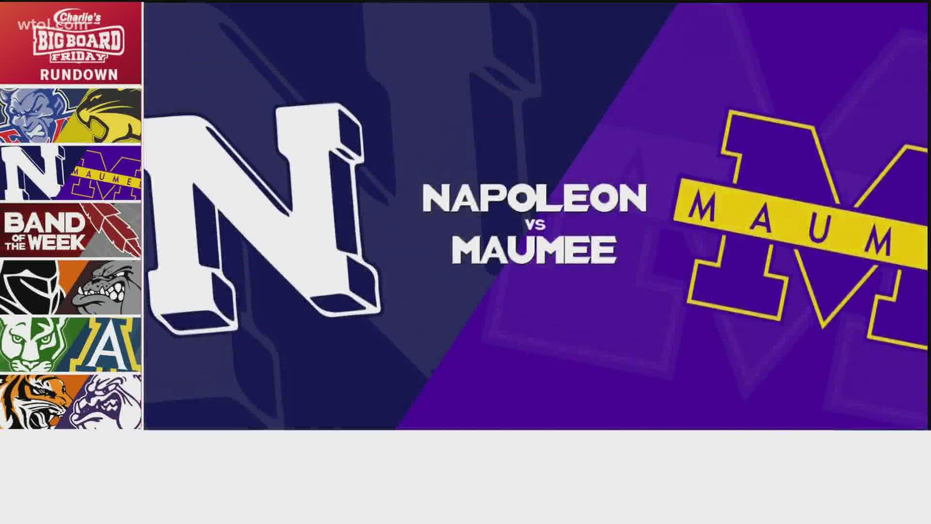 Napoleon gets their first win of the season at home against Maumee.